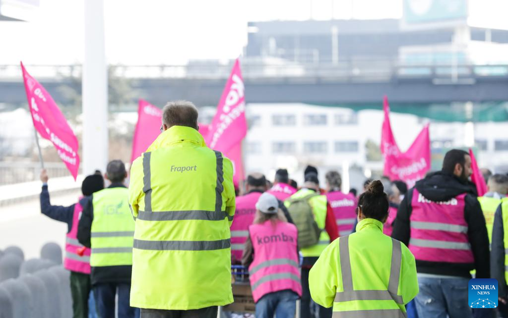 Flights at Frankfurt Airport massively affected by strike