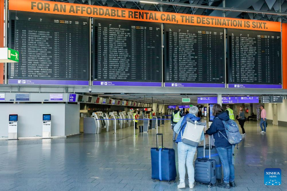 Flights at Frankfurt Airport massively affected by strike