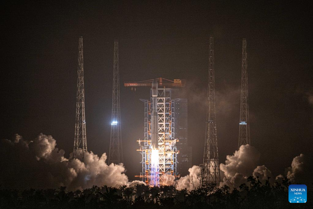 China launches 18 satellites from Hainan commercial spacecraft launch site