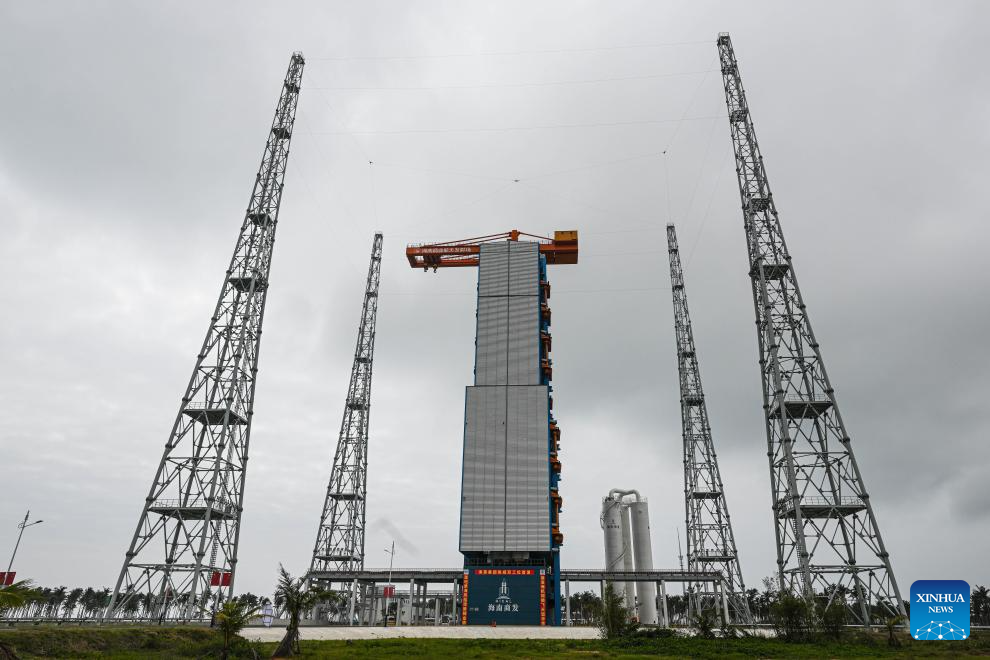 China launches 18 satellites from Hainan commercial spacecraft launch site