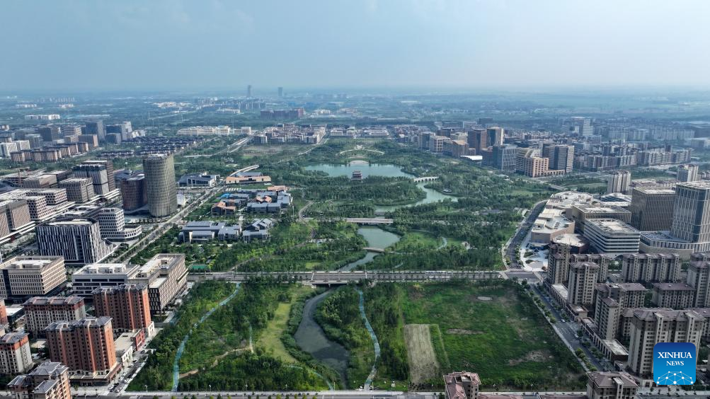 A glimpse of development of Xiong'an New Area in China's Hebei