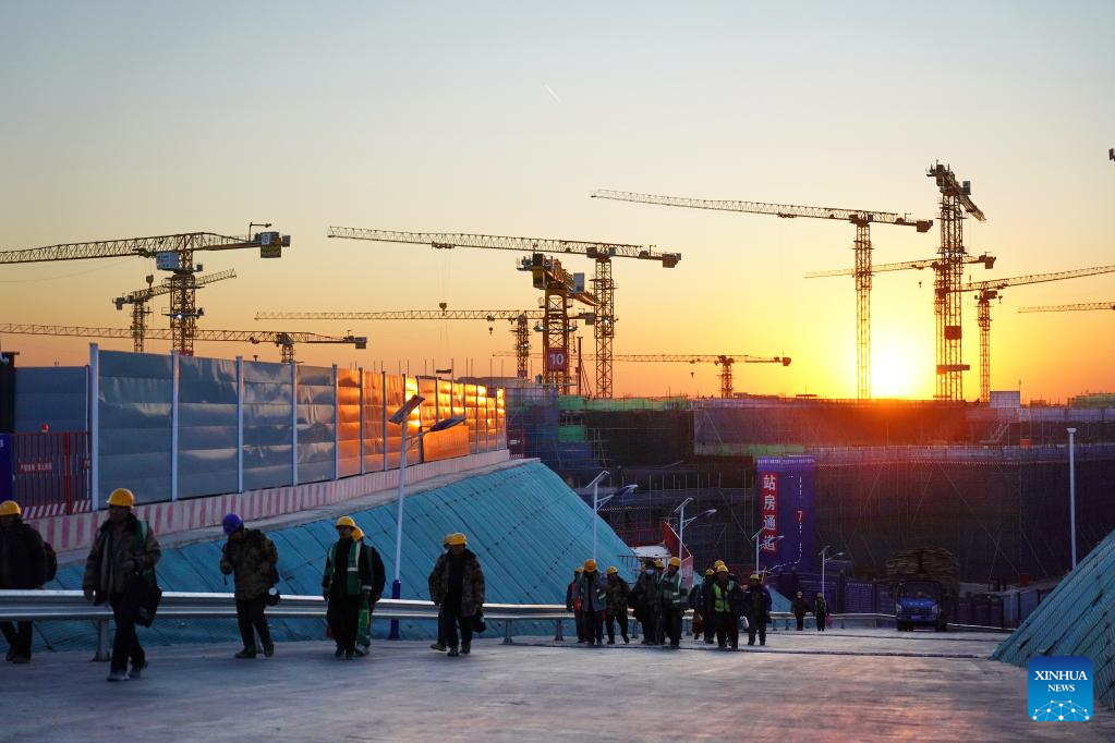 A glimpse of development of Xiong'an New Area in China's Hebei