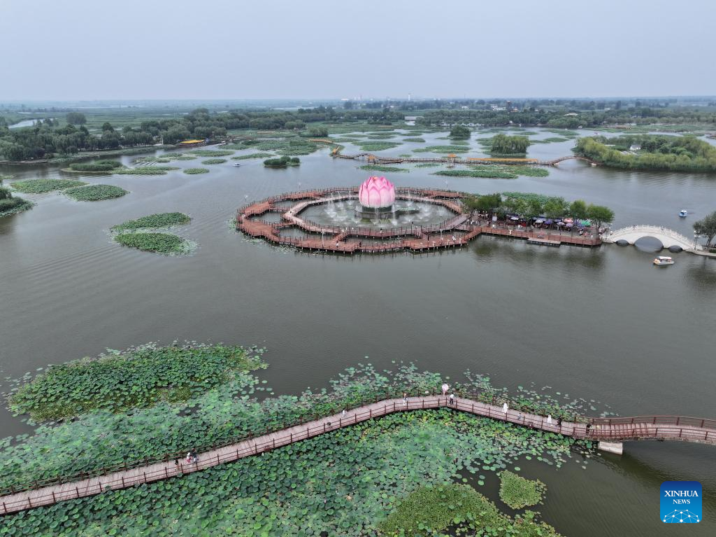 A glimpse of development of Xiong'an New Area in China's Hebei