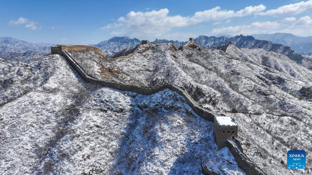 In pics: Great Wall after snowfall