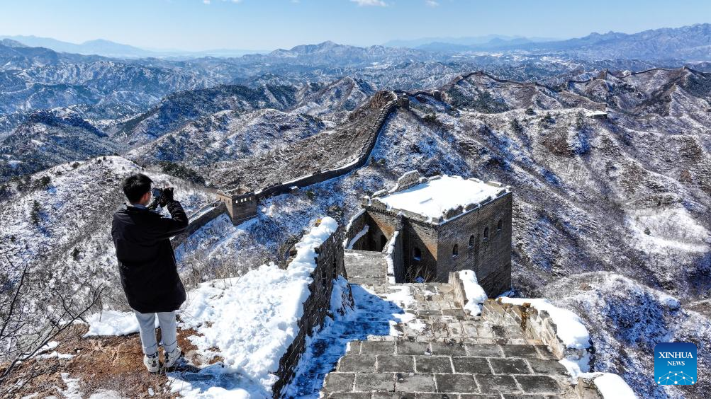 In pics: Great Wall after snowfall