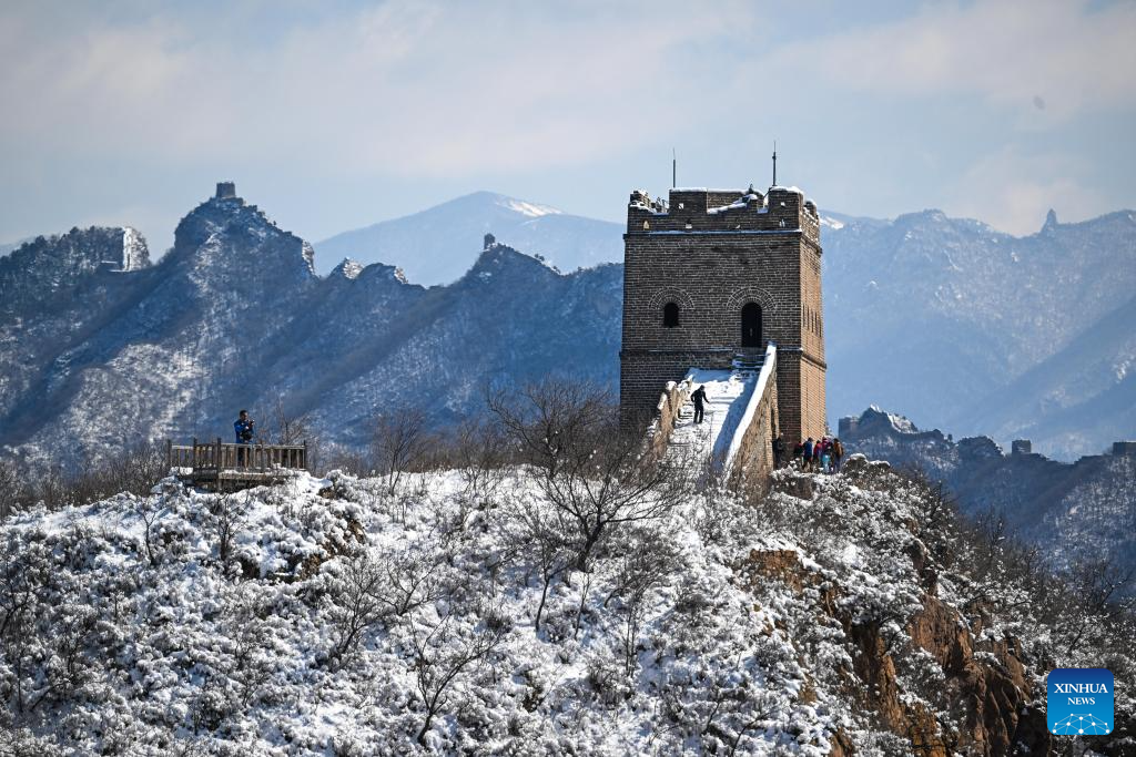 In pics: Great Wall after snowfall