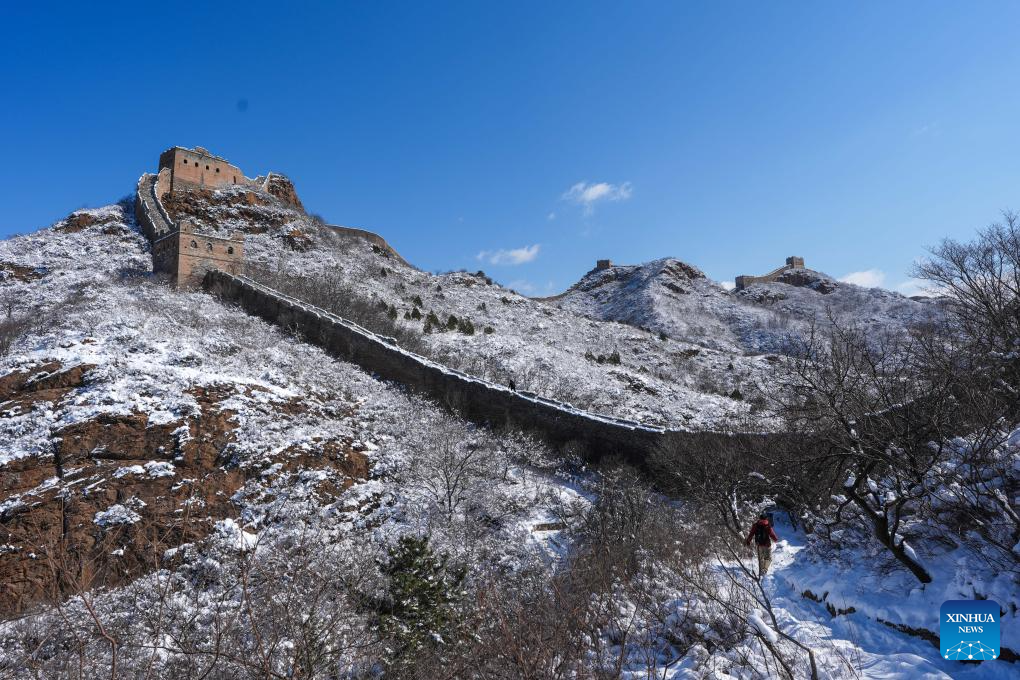 In pics: Great Wall after snowfall