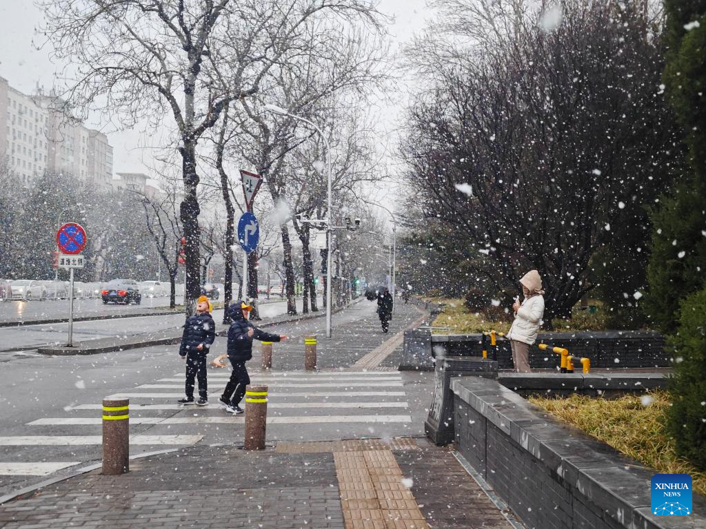 Beijing extends heating season amid cold wave, snowfall