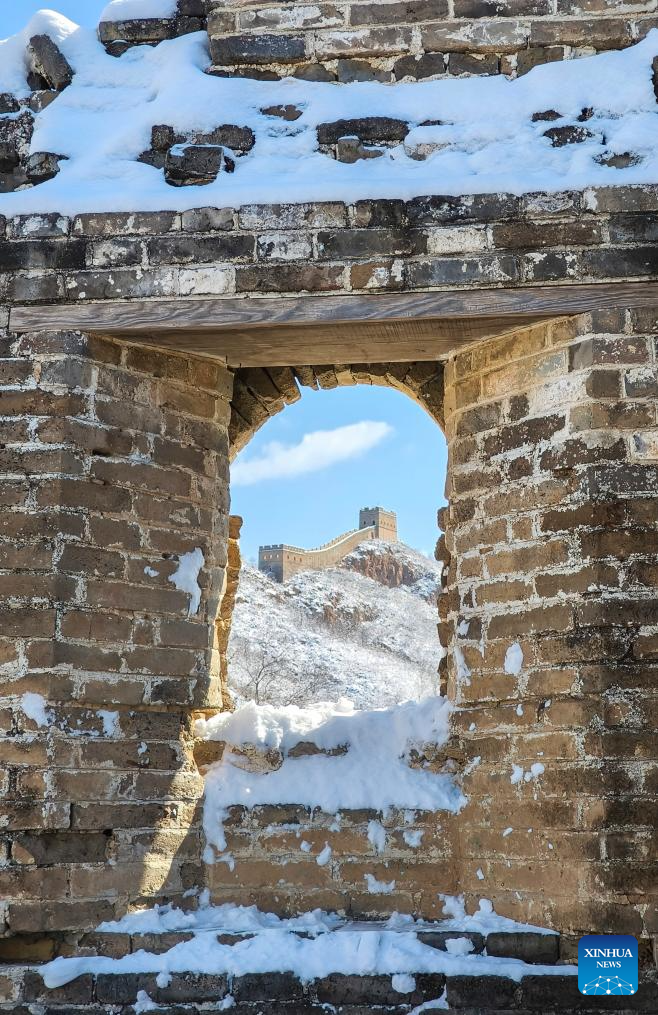 In pics: Great Wall after snowfall