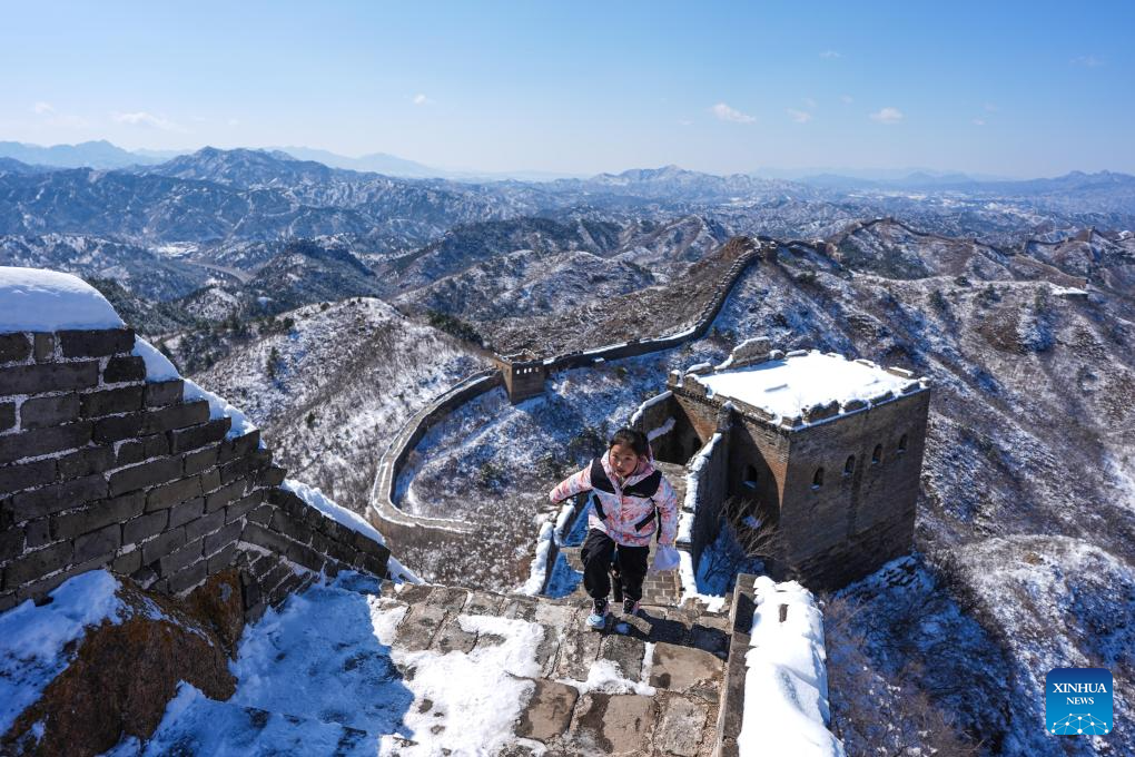 In pics: Great Wall after snowfall