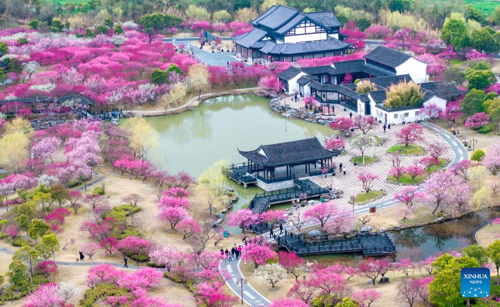 Flowers in blossom across China