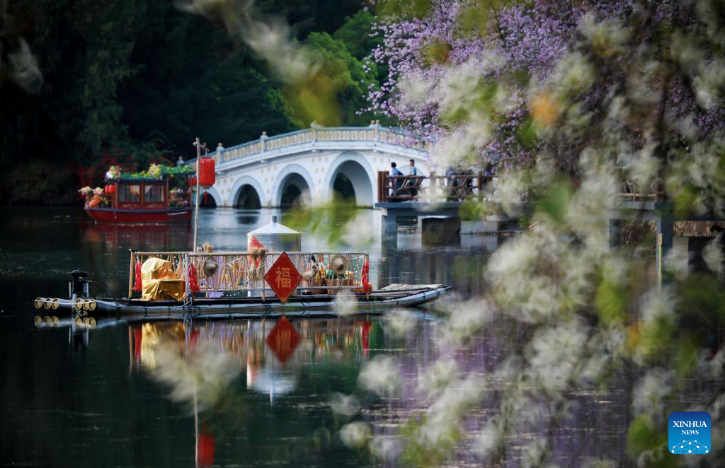 Flowers in blossom across China