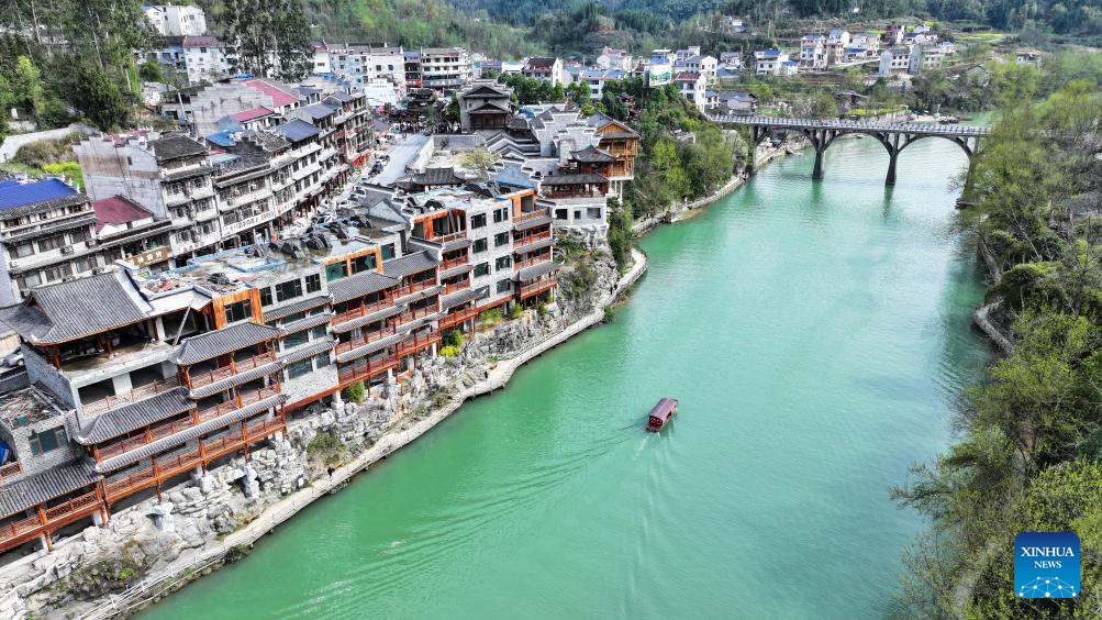 In pics: Biancheng Town of China's Hunan