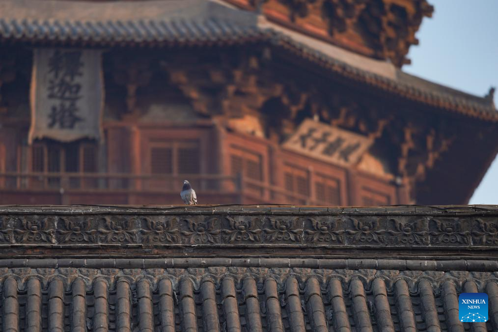 In pics: Sakyamuni Pagoda of Fogong Temple in Yingxian County, China's Shanxi