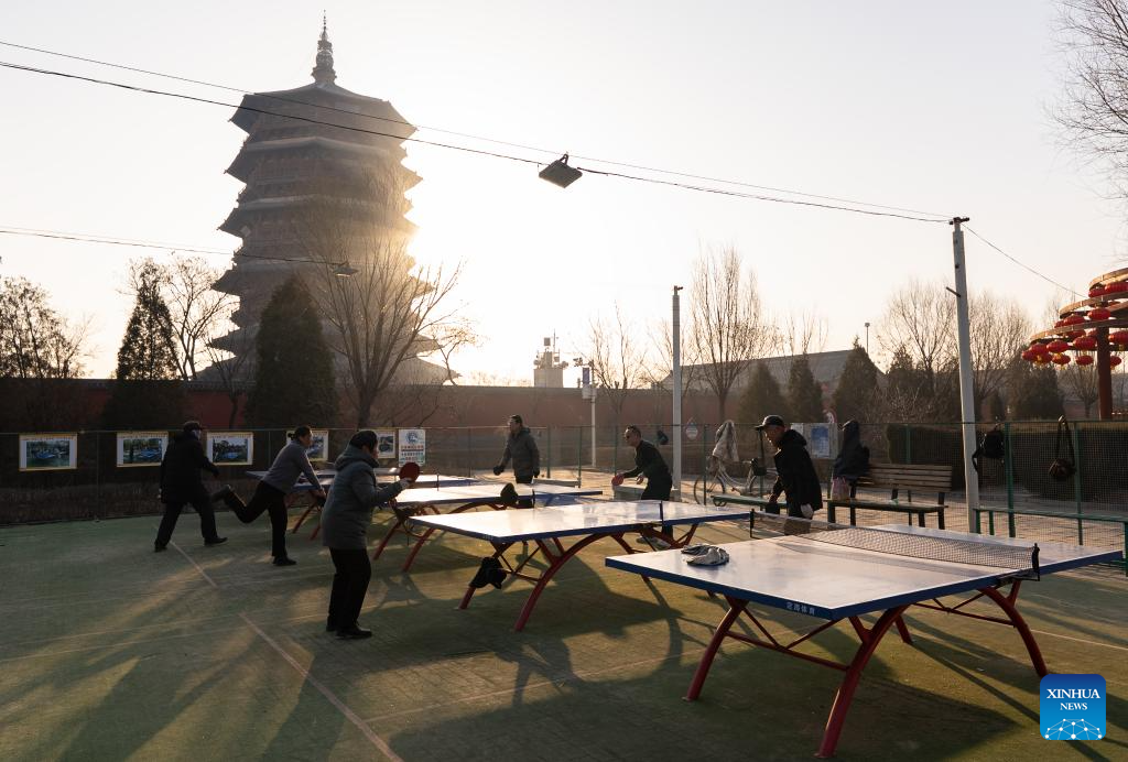 In pics: Sakyamuni Pagoda of Fogong Temple in Yingxian County, China's Shanxi