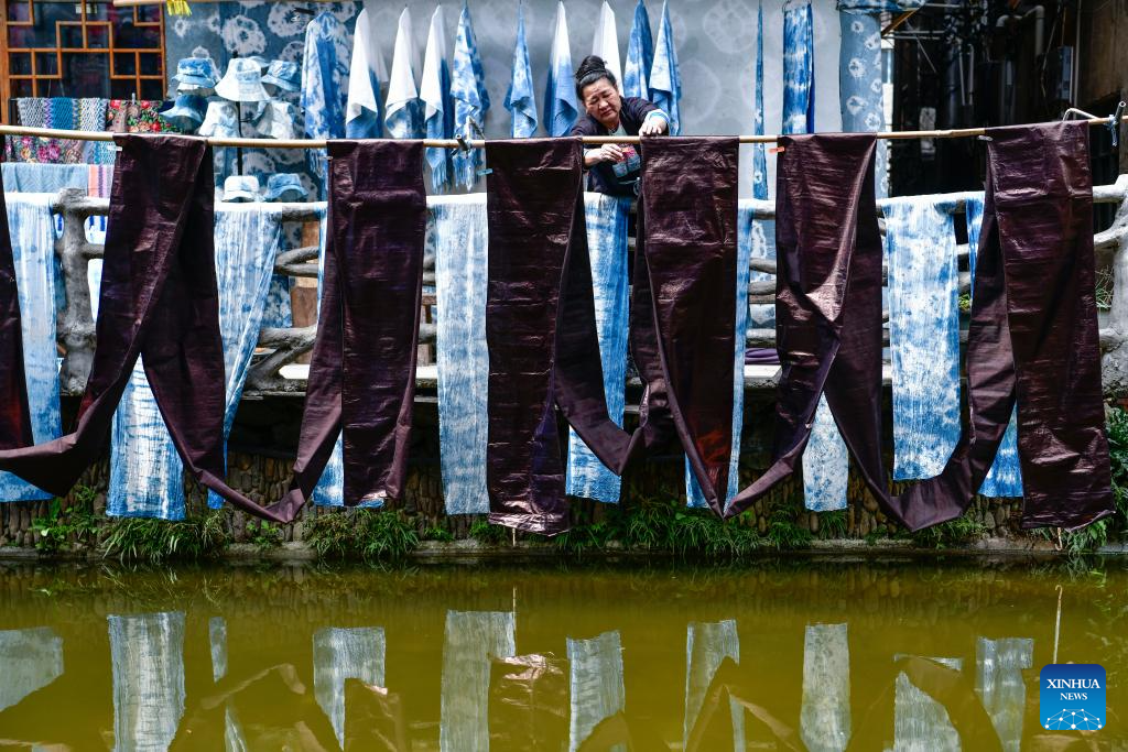 View of Zhaoxing Dong Village in China's Guizhou