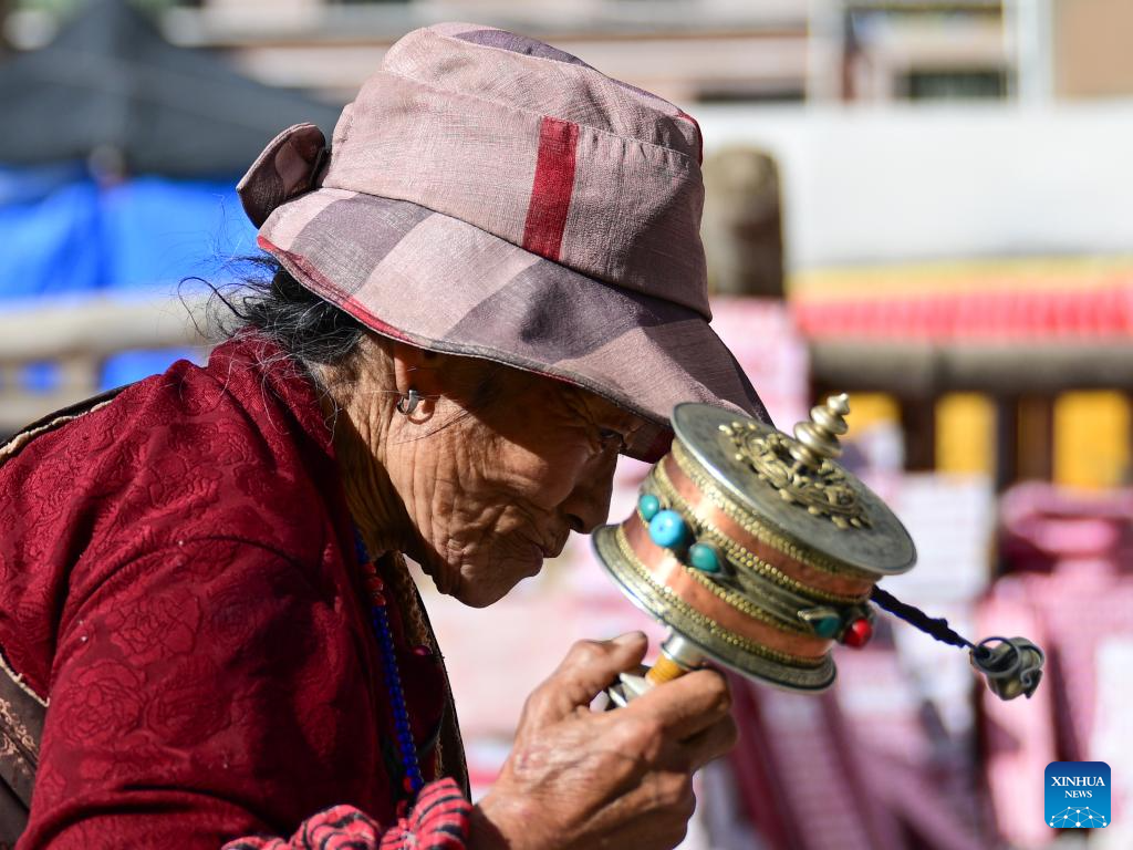 In pics: Cultural relic Jiana mani stone mound in Yushu, China's Qinghai