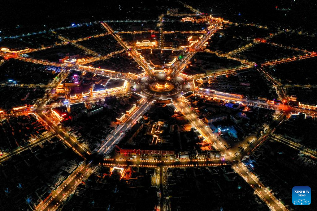 View of Tekes County in China's Xinjiang