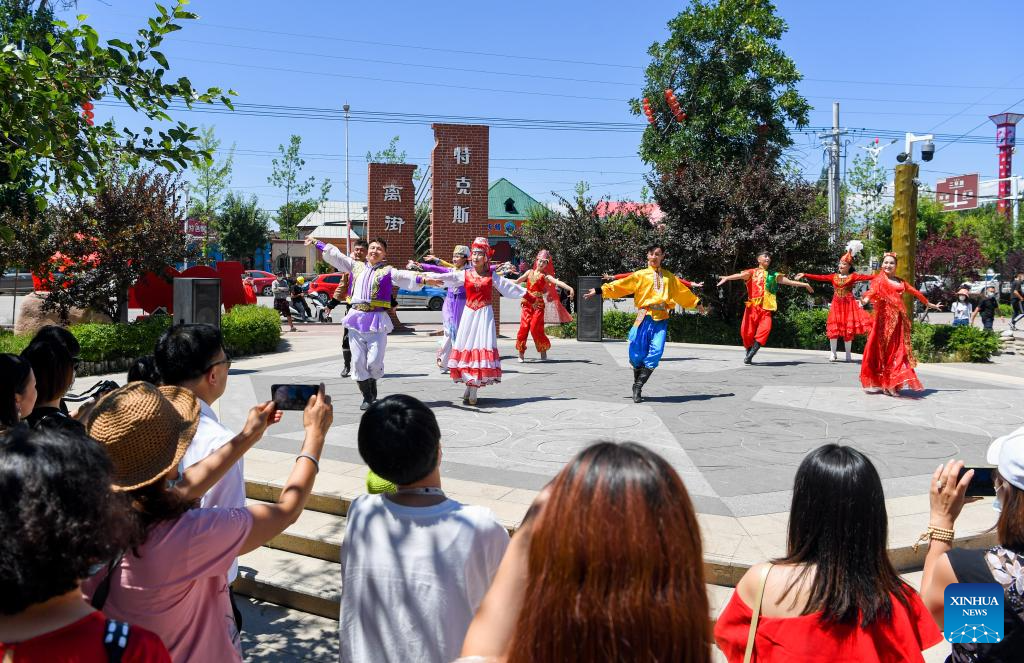 View of Tekes County in China's Xinjiang