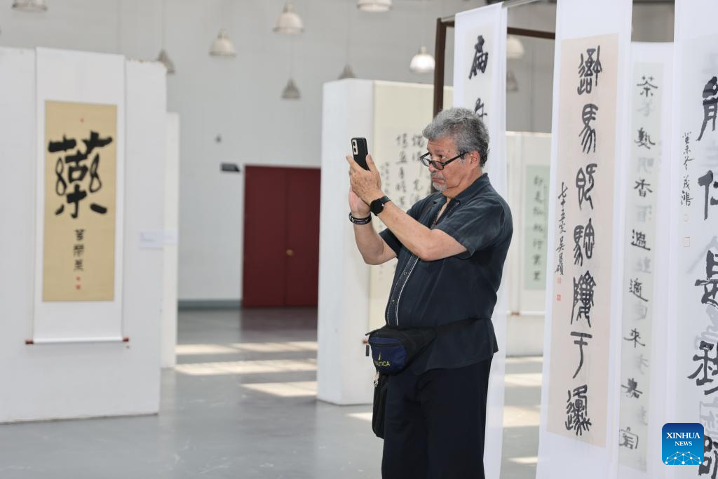 Chinese calligraphy exhibition held in Mexico