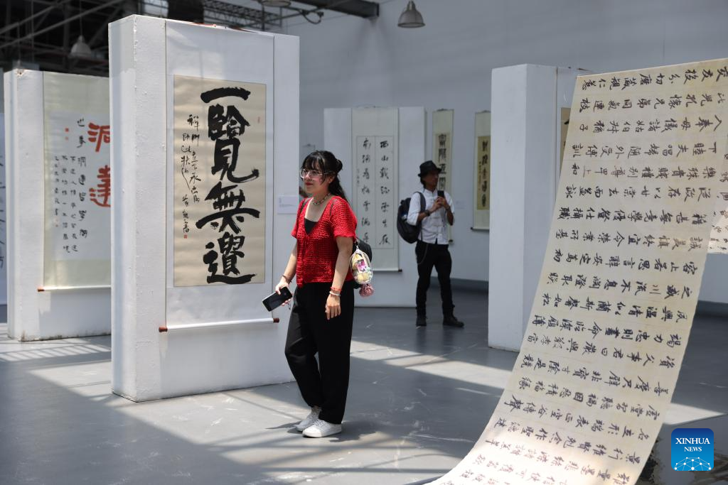 Chinese calligraphy exhibition held in Mexico
