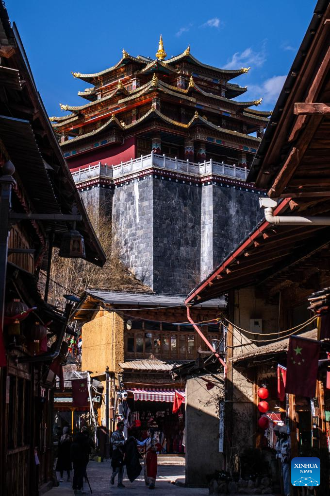 Scenery of Shangri-la in China's Yunnan