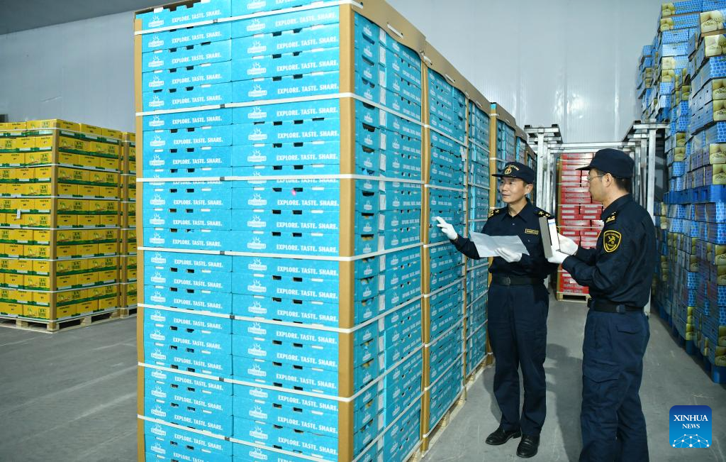 China's Hebei exports fresh pears for 1st time to South American country