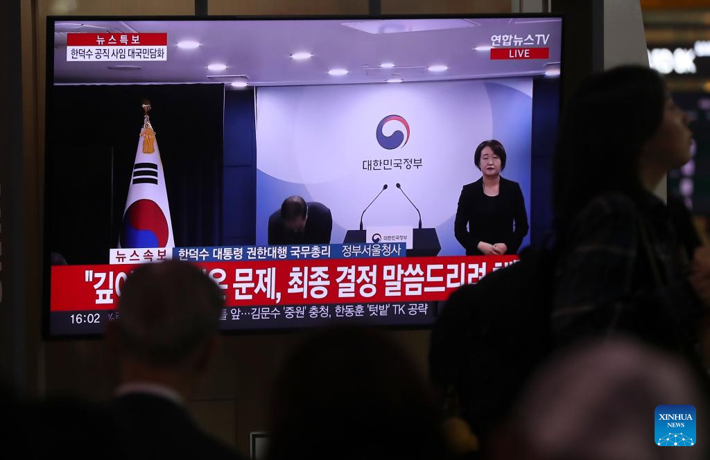 S. Korean acting president, prime minister Han resigns