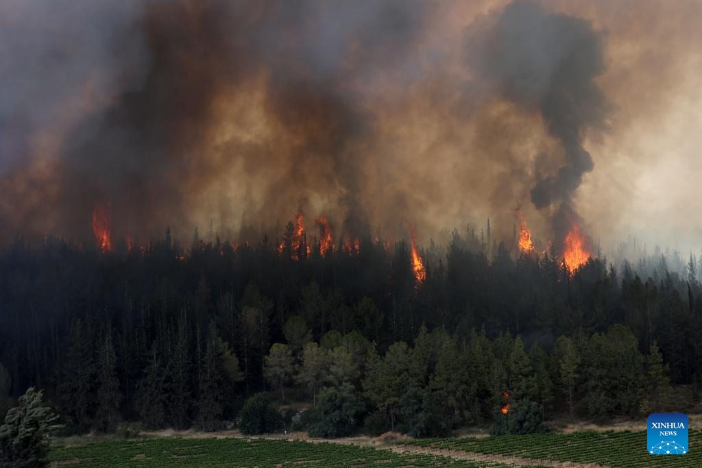 Large wildfire near Jerusalem forces evacuations, closes major highway