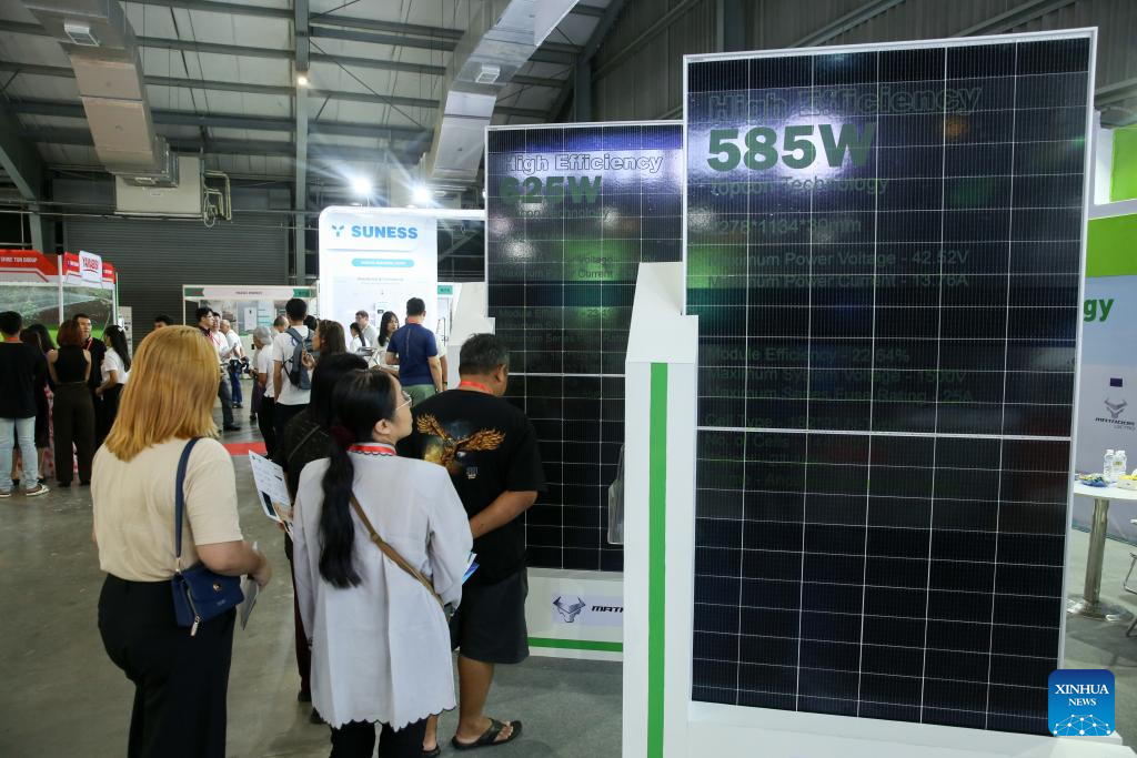 Solar, power expo kicks off in Myanmar's Yangon