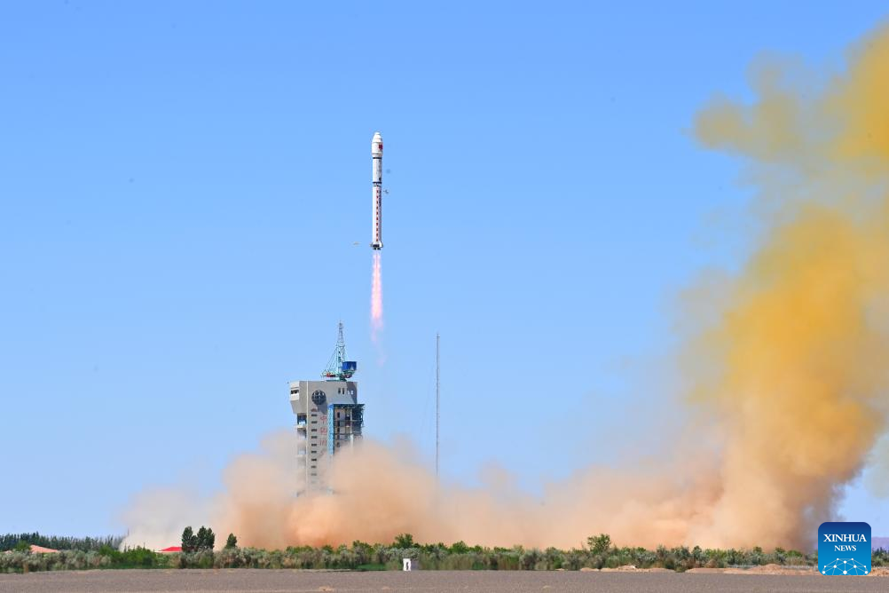 China launches space computing satellite constellation