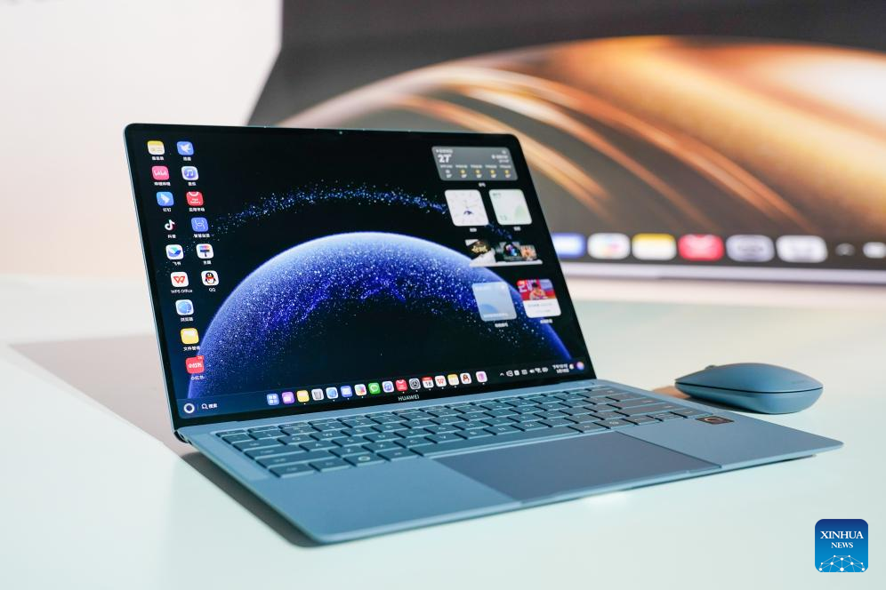 China Focus: Huawei launches PCs running self-developed operating system