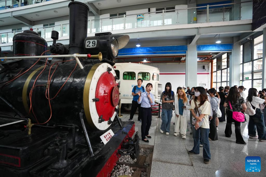View of Yunnan Railway Museum in Kunming