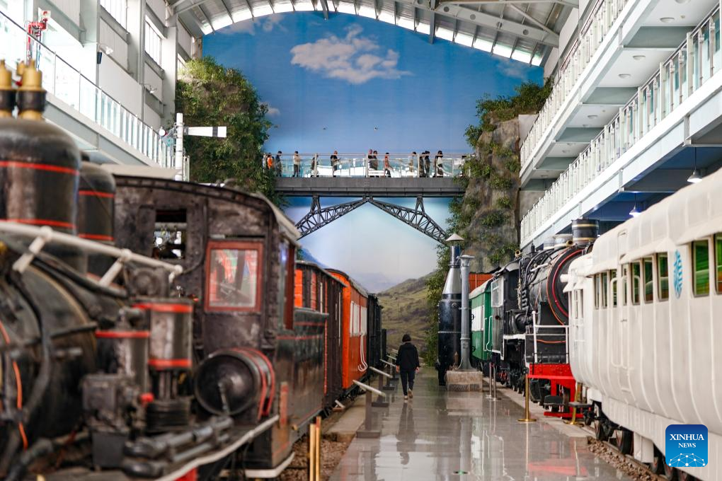 View of Yunnan Railway Museum in Kunming