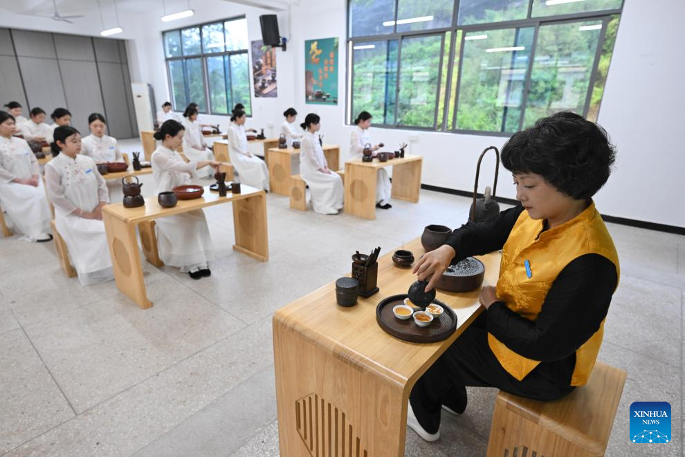 A glimpse of thriving tea industry in Wuyishan, China's Fujian