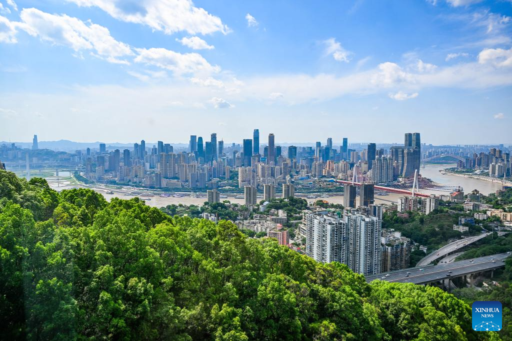 View of Chongqing in SW China