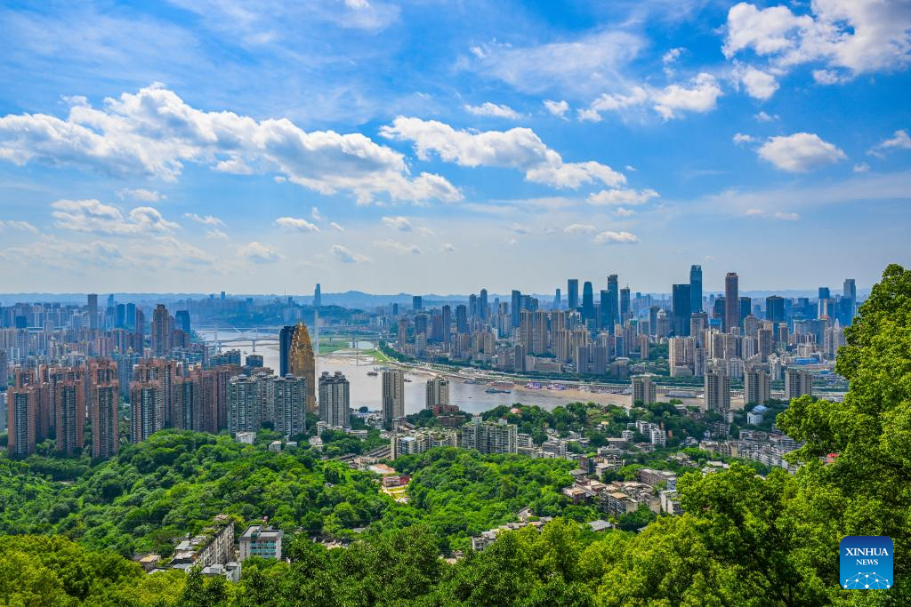 View of Chongqing in SW China
