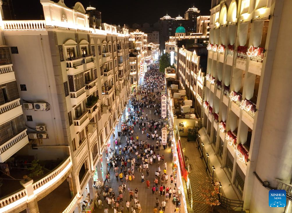 Night economy booms in south China's Guangxi