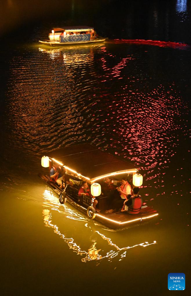 Night economy booms in south China's Guangxi