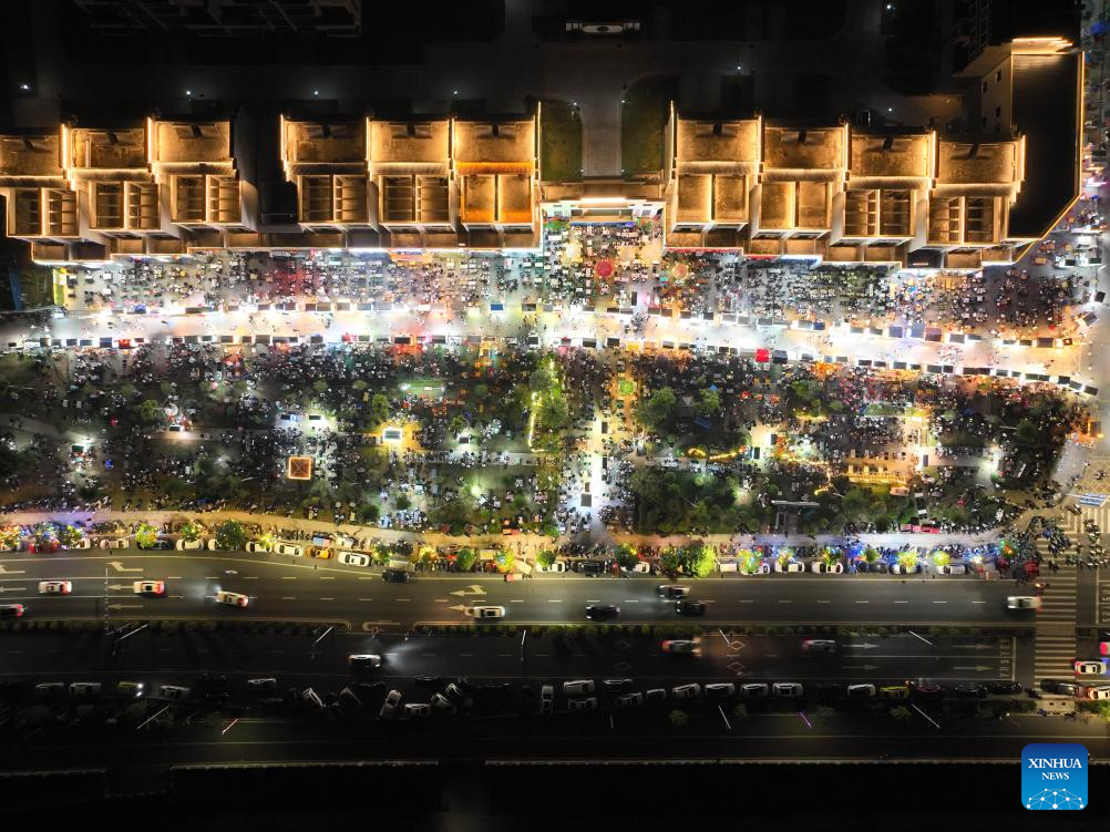 Night economy booms in south China's Guangxi