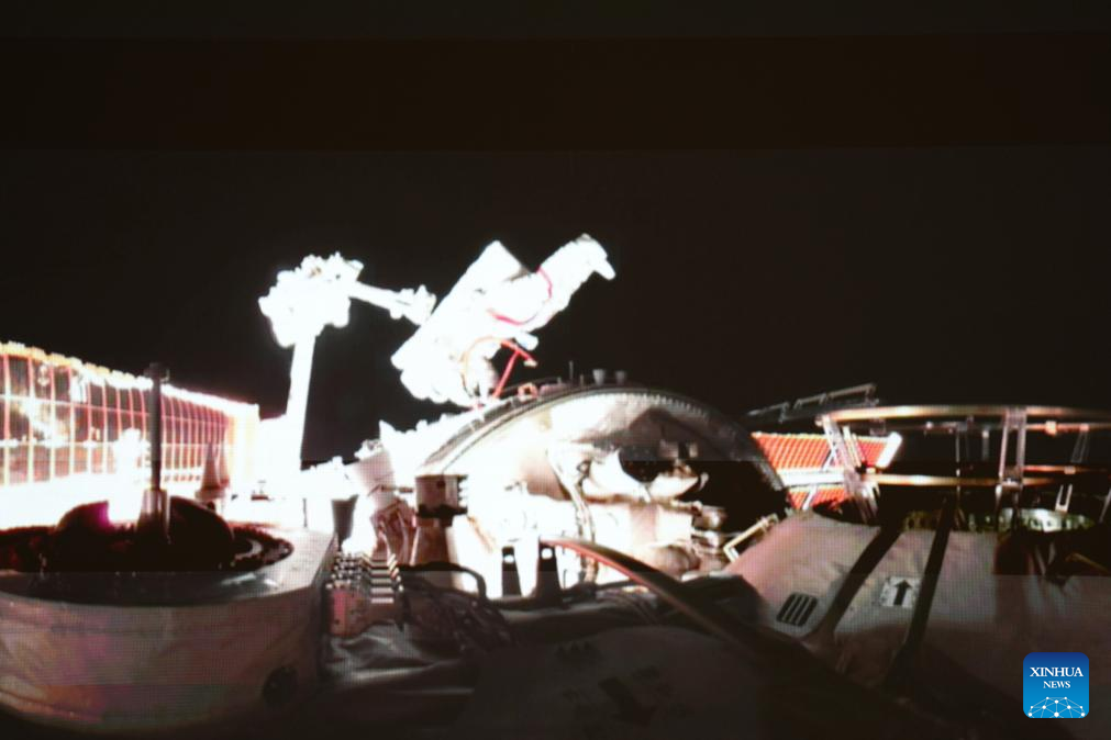 Shenzhou-20 astronauts complete first spacewalk