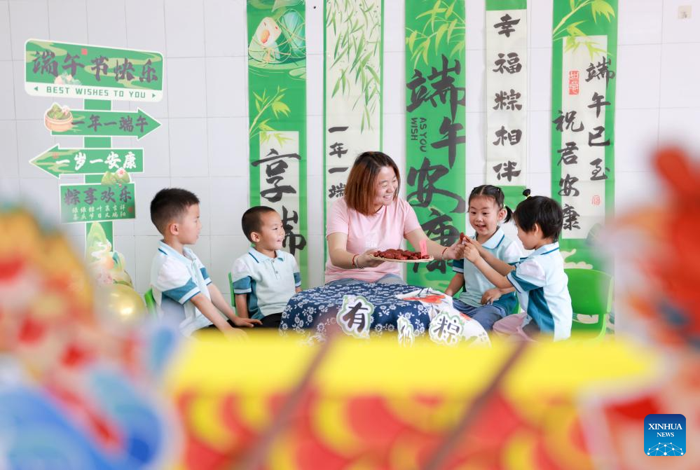 People prepare for Dragon Boat Festival in China