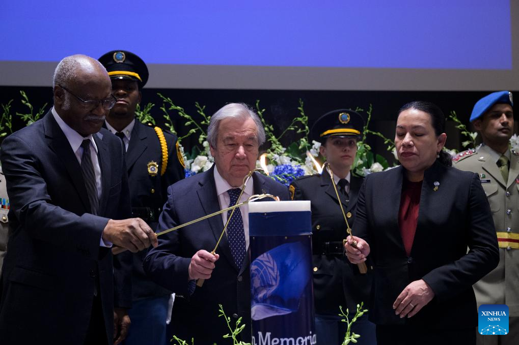 UN honors 168 personnel who died in line of duty last year