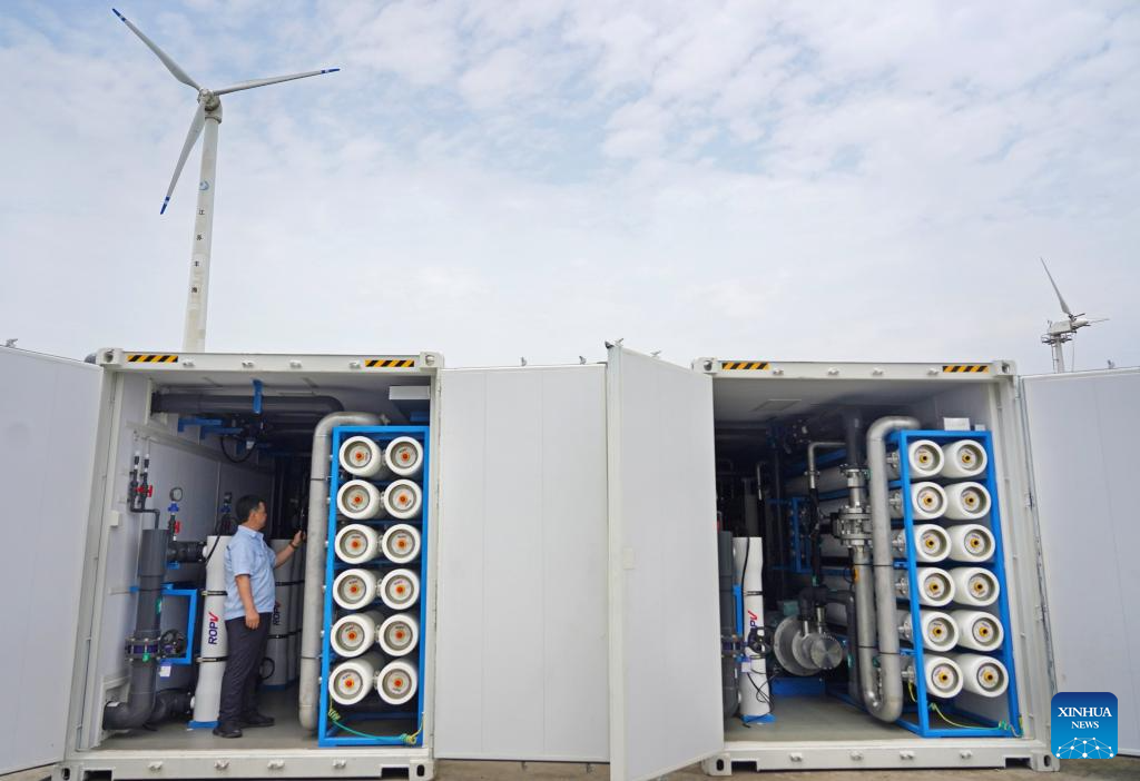 East China's Yancheng city scales up efforts to promote seawater desalination technologies
