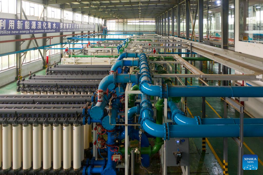 East China's Yancheng city scales up efforts to promote seawater desalination technologies