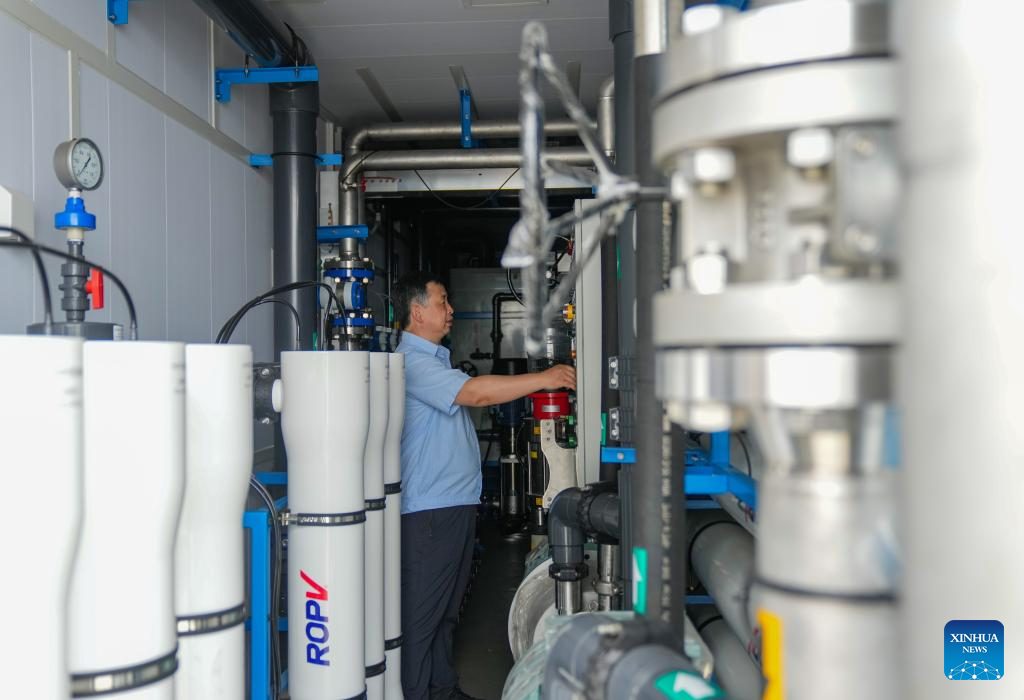 East China's Yancheng city scales up efforts to promote seawater desalination technologies