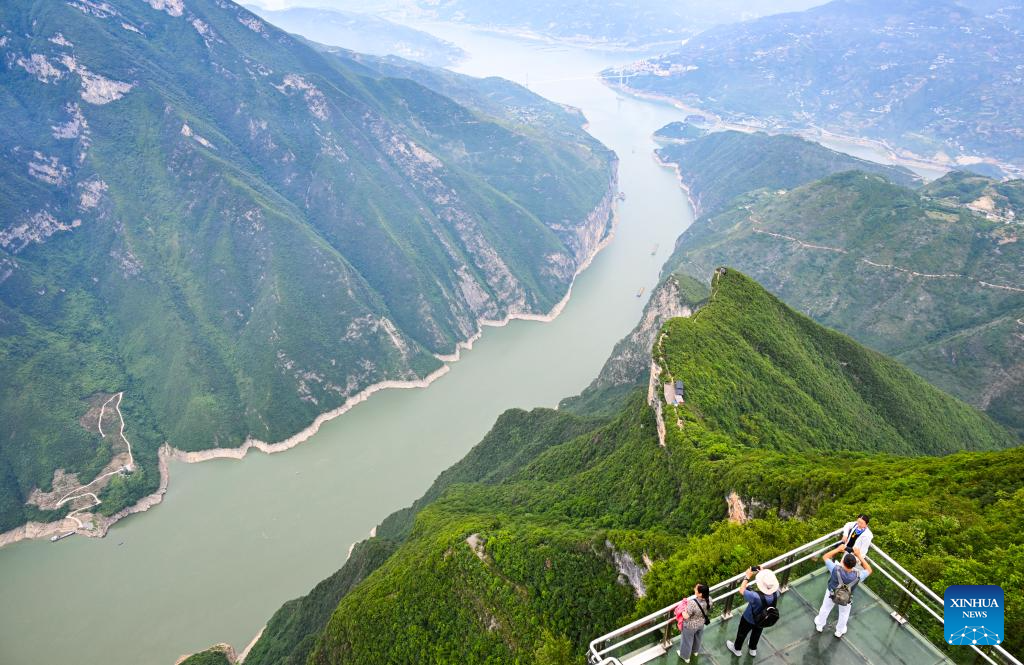 Summer scenery of Qutang Gorge in SW China