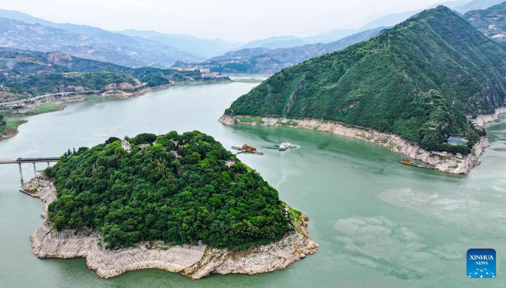 Summer scenery of Qutang Gorge in SW China
