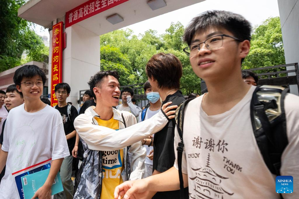China's national college entrance exam ends in some regions