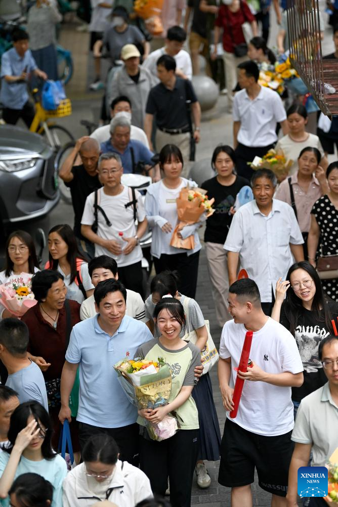 China's national college entrance exam ends in some regions